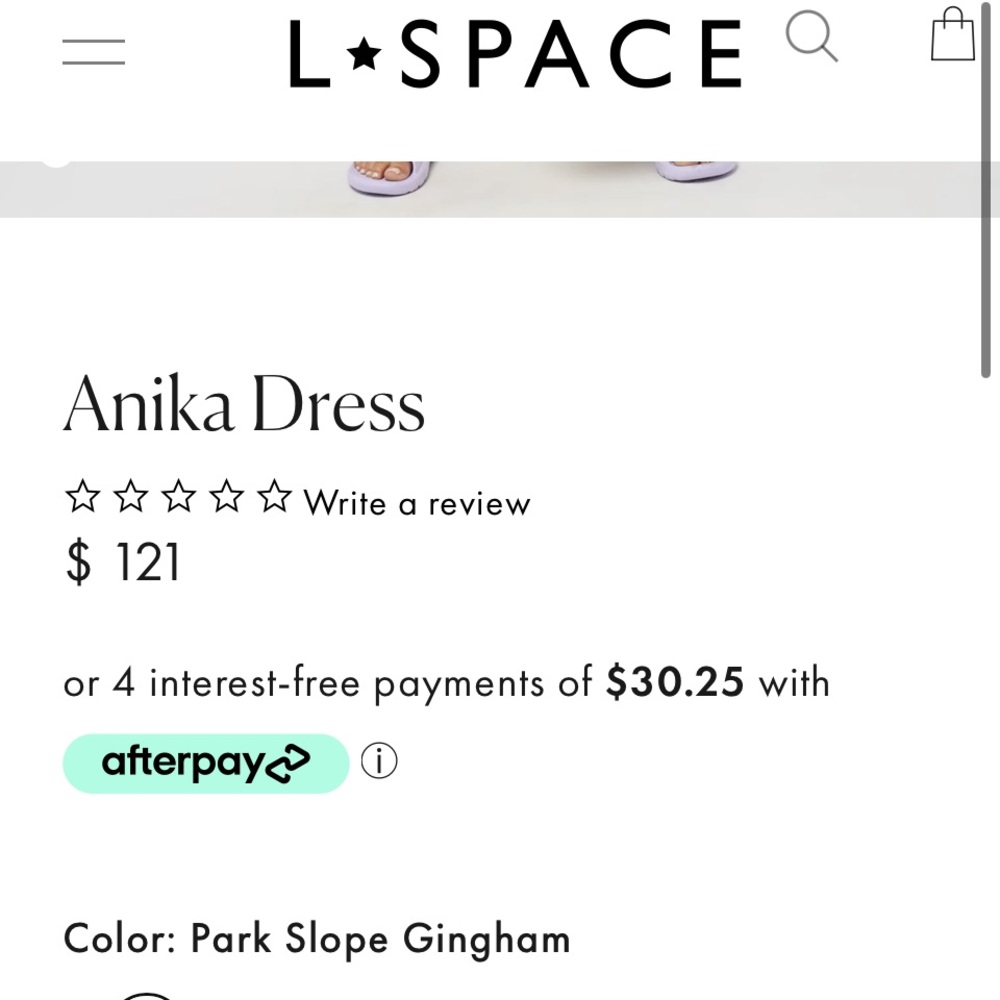 L*SPACE ❤️‍🔥 ANIKA DRESS NWT - Picture 3 of 7